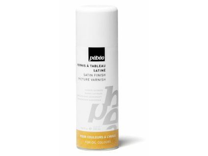 10883 pebeo satenovy malirsky lak pro oleje 200 ml sprej