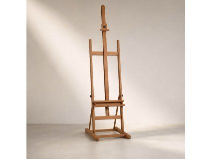 Malířský ateliérový stojan GOYA – typ H, bukové dřevo, max. výška plátna 138 cm