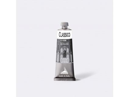 Olejová barva Maimeri Classico Oil 60 ml, odstín Běloba super rapid 026, bílá