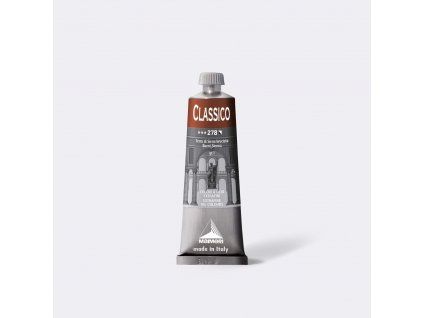 Olejová barva Maimeri Classico Oil 60 ml, odstín hnědá sienna pálená 278
