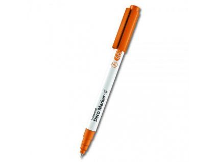Akrylový fix Monami Deco Marker XF 0,7 mm, odstín zlatožlutá, pigmentový popisovač