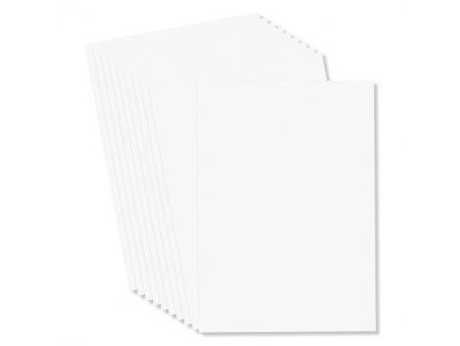 Karton Heyda Bristol Card A4, 369 g/m2, velmi pevný bílý karton pro kreativní tvoření