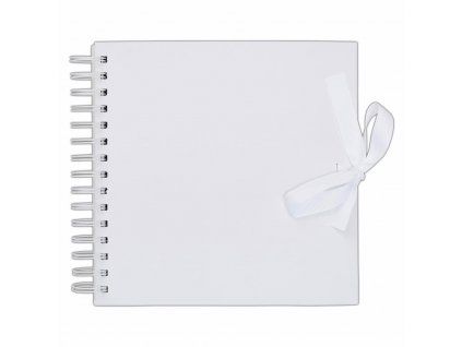 Docraft album na scrapbook 20,5x20,5 cm, 40 bílých listů, základ pro dekorování