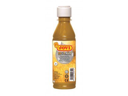 Temperová barva Jovi Premium 250 ml, metalická zlatá, pro děti od 3 let