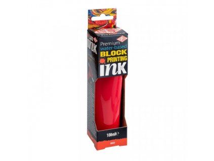 ESSDEE Premium barva na linoryt 100 ml, odstín brilantní červená, vodní báze