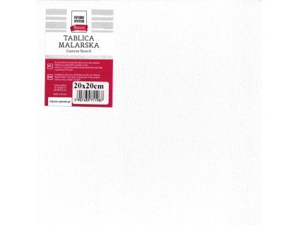 Malířská deska s plátnem Basso 40x50 cm, italská bavlna 312 g/m2, akrylový šeps