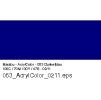 2738 akrylova barva marabu acryl color 100 ml modra tmave 053