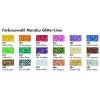 4991 2 glitter liner marabu 25 ml petrolejova 592