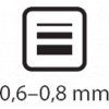 6587 2 tenky fix na textil centropen textile liner cerny