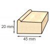 24306 blind ram smrkovy 120 cm