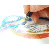 13664 9 pentel hybrid dual metallic k110 modra metalicka zelena