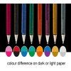 13676 7 pentel hybrid dual metallic k110 fialova metalicka modra