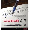 Uni ball AIR gelový roller 0,5 mm modrý, vhodný pro studenty i profesionály