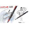 Uni ball AIR roller pro kresbu a psaní, hrot 0,5 mm, Super Ink inkoust černý