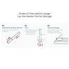 Monami Deco Marker XF, postup startování hrotu před prvním použitím akrylového fixu
