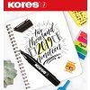 Kores permanentní popisovač kulatý hrot 3 mm, černá, pro všechny povrchy
