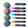 Akrylový fix Uni Posca 3M světle modrý, vodě odolný po zaschnutí, 0,9–1,3 mm