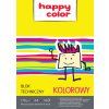 Blok barevných papírů Happy Color technický formát A4 170 g, sada 10 listů