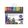 Staedtler Design Journey sada 18 oboustranných permanentních fixů, hroty 0,4 mm a 2 mm