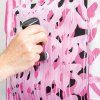 Popisovač Uni Posca MOP'R červený, lze držet normálně i vzhůru nohama pro drip efekt