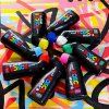 Akrylový popisovač Uni Posca MOP'R, XXL kulatý hrot, inspirovaný historií street art značky Posca